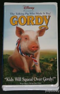 Disney Gordy VHS