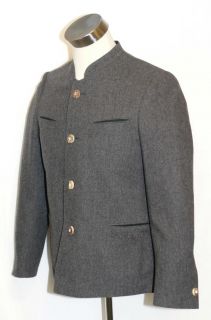Zeiler Gray Wool Men German Hunting Gorsuch Dinner Dress Suit Jacket