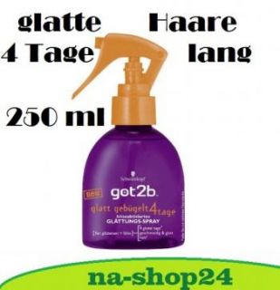 27 75€ L 200 ml Schwarzkopf Got2b Glatt Gebügelt 4 Tage Glättungs