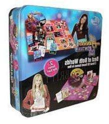 NIP $25 Disney Hannah Montana Games Best of Both Worlds CD Board