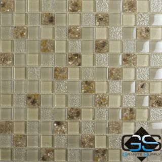 Glass Blend Mosaic Tile 12x12 Seashell Blend Lot