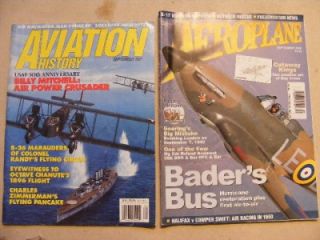 18 Airplane Flying & WWII Magazines, Aviation History, Wings, Combat