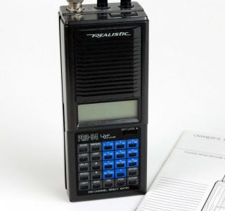 Programmable Handheld VHF UHF Radio Scanner
