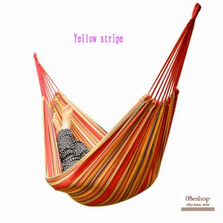 Canvas Hammock Hanging Air Chair Swing Colorful Outdoor Camping Beach