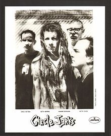 Circle Jerks Vintage Punk Rock Hardcore Grunge 80s Thrash Metal Biker