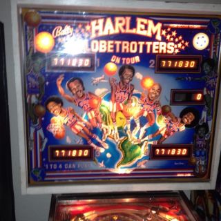 Harlem Globetrotters on Tour Pinball