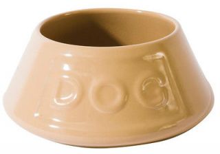 Mason Cash Dog Puppy Ceramic Pet Bowl   Beige 8 inch Spaniel Bowl