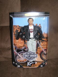 Harley Davidson Ken Barbie Doll 1 in Series 1998 Collector Edition
