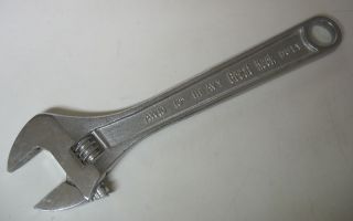 Great Neck AW10 Adjustable Wrench 10 Heavy Duty Steel