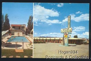 Frontier Motor Lodge Grand Junction Colorado PC 1961