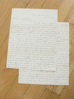  Civil War Washington Galland Grand Junction Tennessee Letter