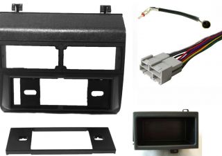 CHEVY/GMC BLACK Combo Radio DASH KIT/Wire Harness/Antenna Adapter