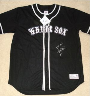 HAROLD BAINES AUTOGRAPHED JERSEY (WHITE SOX) W/ PROOF