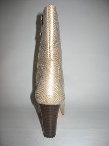 Cole Haan Harper Womens Sand Snake Short Boots Shoe 8 5