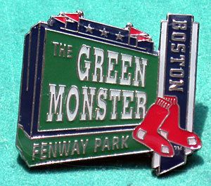 Boston Red Sox Fenway Park Green Monster Pin C L