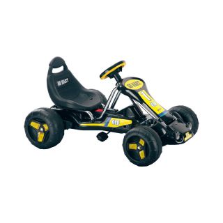   Rider™ Black Stealth Pedal Powered Go Kart Great for Kids
