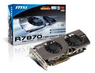  Twin Frozr 2GD5/OC Radeon HD 7870 Graphic Card   1050 MHz Core   2 GB