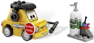 You are looking at Lego Disney Pixar Cars 2 Tokyo Pit Stop #8206