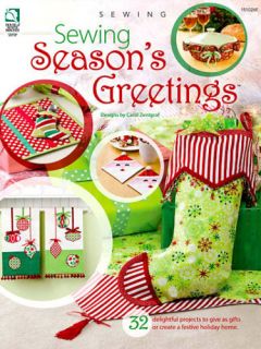 Sewing Pattern Book Seasons Greetings 32 Projects