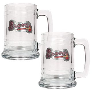 Great American Products MLB 15oz Glass Tankard Set of 2