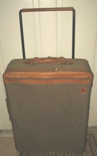 Hartmann Luggage Tweed Rolling Wheeled Mobile Suitcase 27
