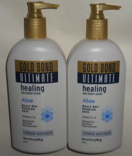 Gold Bond Iltimate Healing Skin Therapy Lotion Aloe