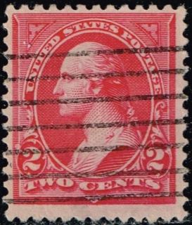 USA Stamp 251 2c Carmine ll 1894 Bureau Issue Used