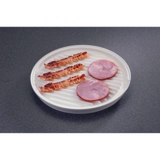 New Nordic Ware Bacon Grill Plate Microwave Plate 2 Sided Nordicware