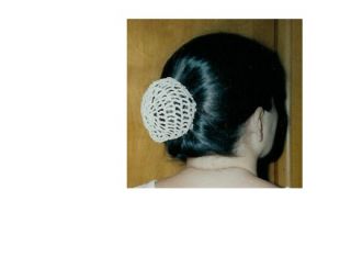Varigated Bun Cover Hair Snood Several Colors Available