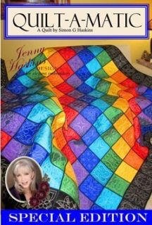 Jenny Haskins Quilt A Matic Embroidery CD New Release