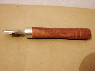 Opener of Some Kind with Wood Handle