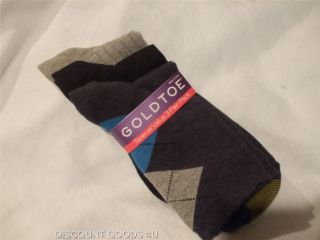 New 3 Pair Gold Toe Womens Socks 3 Pair Size 9 11 Goldtoe Socks Multi