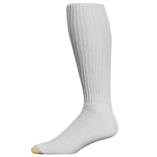 Gold Toe Mens Socks Cotton Over The Calf White 3P