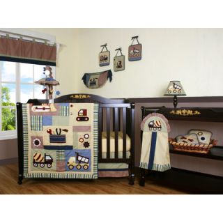Brandee Danielle Modern Baby Boy Caffe Crib Bedding Collection