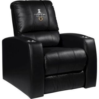 XZIPIT NHL Home Theater Recliner with Logo Panel   XZ4183035HTBLK4