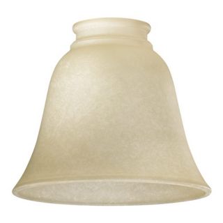 Quorum 4.75 x 6.5 Faux Alabaster Glass Shade for Ceiling Fan Light