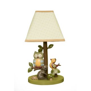 George Kovacs Lamps Table Lamp with Brown Fabric Shade in Chocolate
