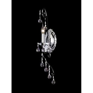 Robert Abbey Muses Calliope Wall Sconce in Lead Crystal