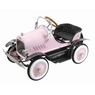 Deluxe Roadster Pedal Car in Pink