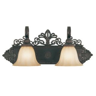  Two Light Half Moon Wall Sconce in Oxidized Silver   9 2033 2 128