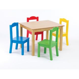 Tot Tutors Primary Table and 4 Chair Set