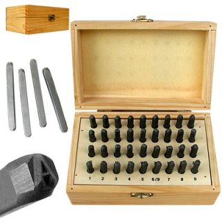  Global 36 Piece Premium Grade Letter and Number Stamping Set