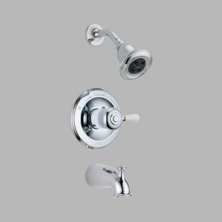 Danze Sirius Single Handle Shower Trim with 6 Shower Head in Chrome