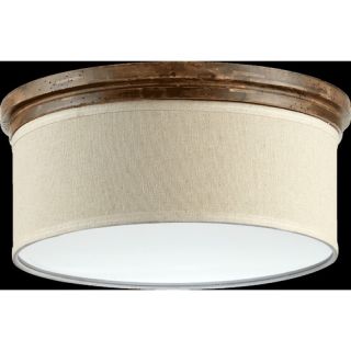 Quorum Telluride 3 Light Flush Mount   3166 18 21