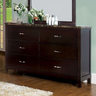 Wildon Home ® Kelsey 6 Drawer Combo Dresser