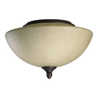 Quorum Two Light Bowl Ceiling Fan Light Kit