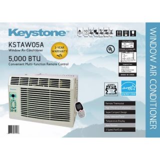 Keystone 5,000 BTU Energy Star Window Air Conditioner with Remote