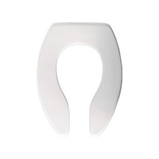 Bemis 14.25 x 19 Elongated Commercial Toilet Seat