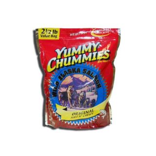 11.5 Yummy Chummies Original Salmon Soft N Chewy Value Pack Dog T