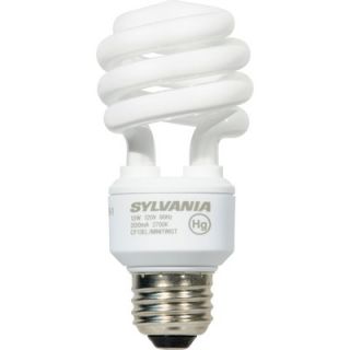Sylvania Dulux 13 Watt T4 Compact Fluorescent Bulb